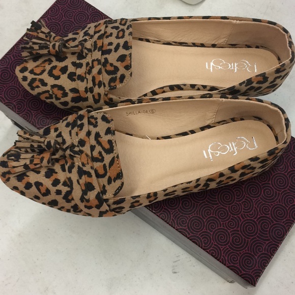 NIB Leopard Tassel Loafers! - Picture 3 of 4